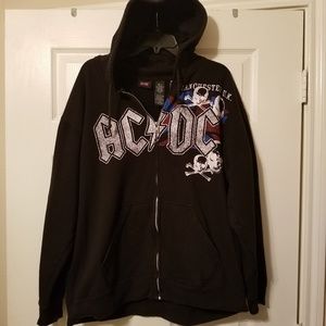AC⚡DC Rockwear hoodie size large